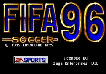 FIFA Soccer 96 (USA, Europe) (En,Fr,De,Es,It,Sv) screen shot title